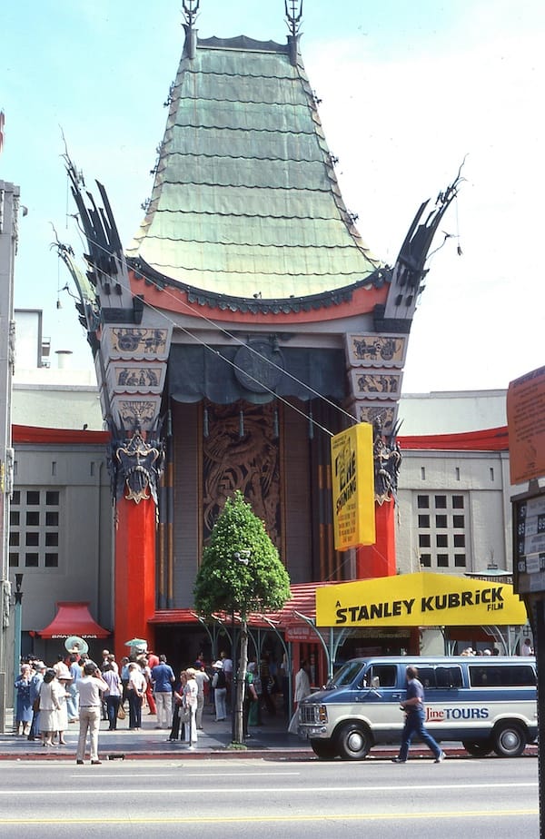 Stanley Kubrick Film Chinese Grauman's Theatre